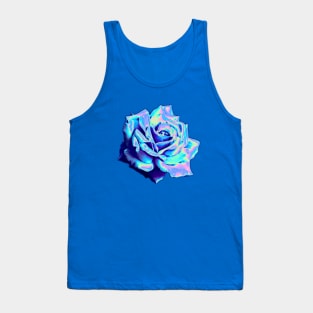 Blue Rose Tank Top